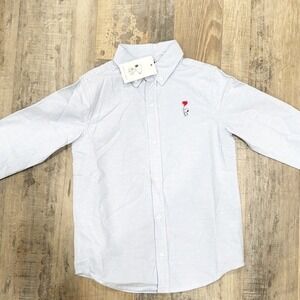 Janie And Jack x Peanuts Snoopy Oxford Boys Button Down Shirt‎